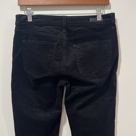 Kut from the Kloth Diana Corduroy Relaxed Fit Skinny - Black - Size 4 - Picture 9 of 13
